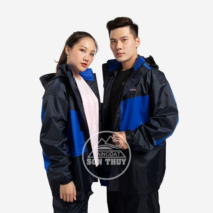 Bảo hộ lao động Bắc Ninh Bộ áo mưa Sơn Thủy 2 lớp K4
